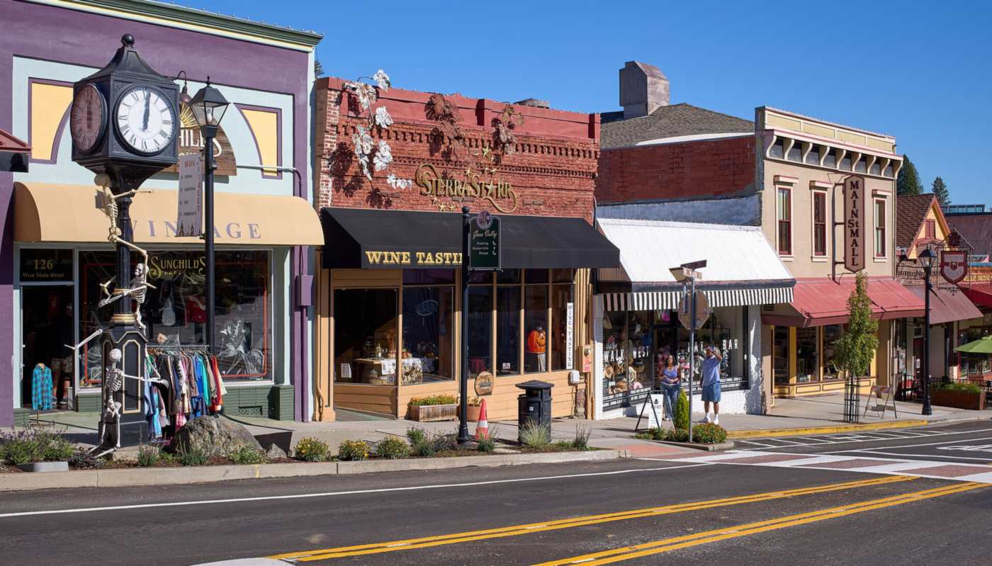 Historic Main Street in downtown Grass Valley