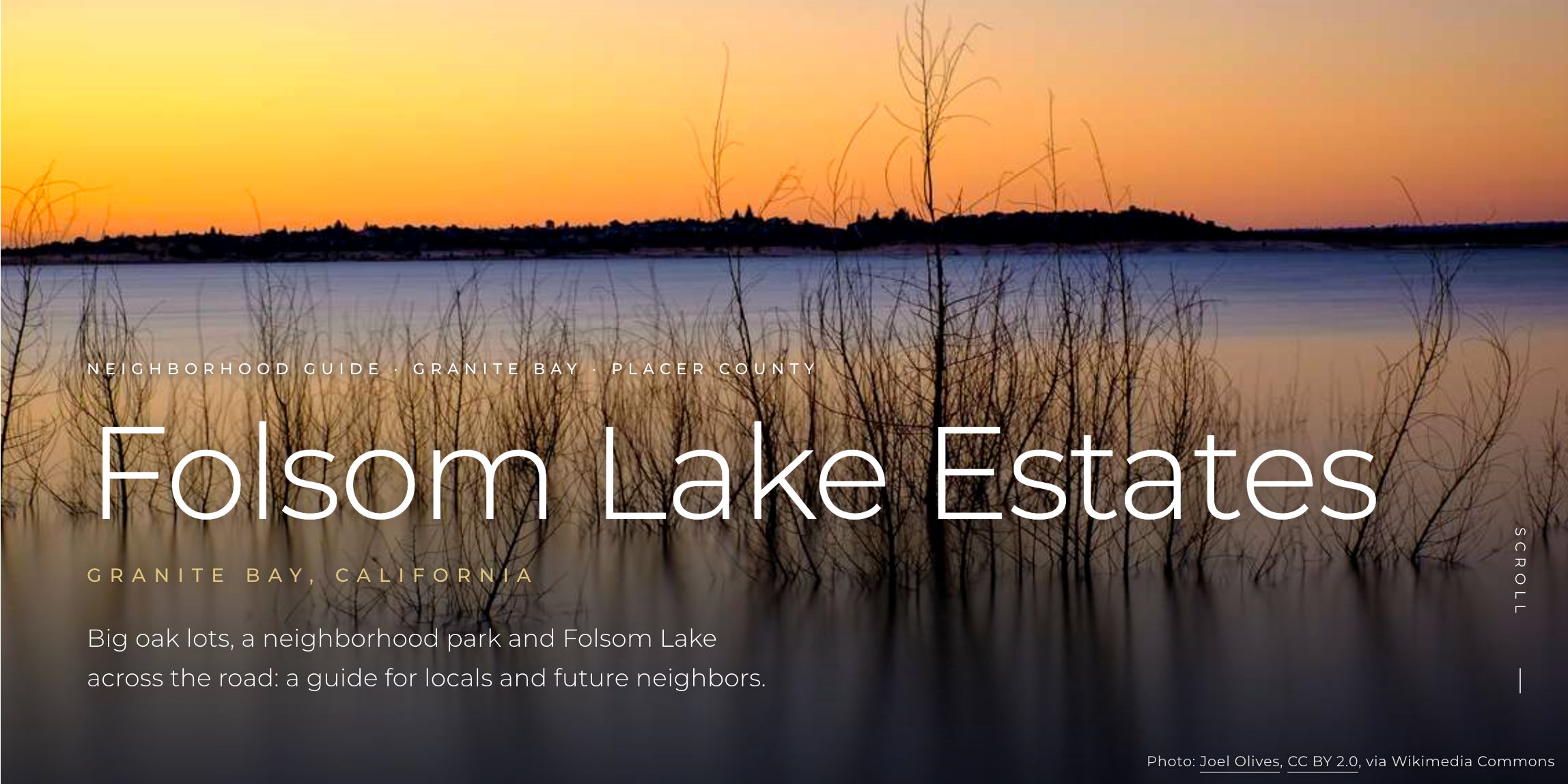 Folsom Lake Estates Neighborhood Guide