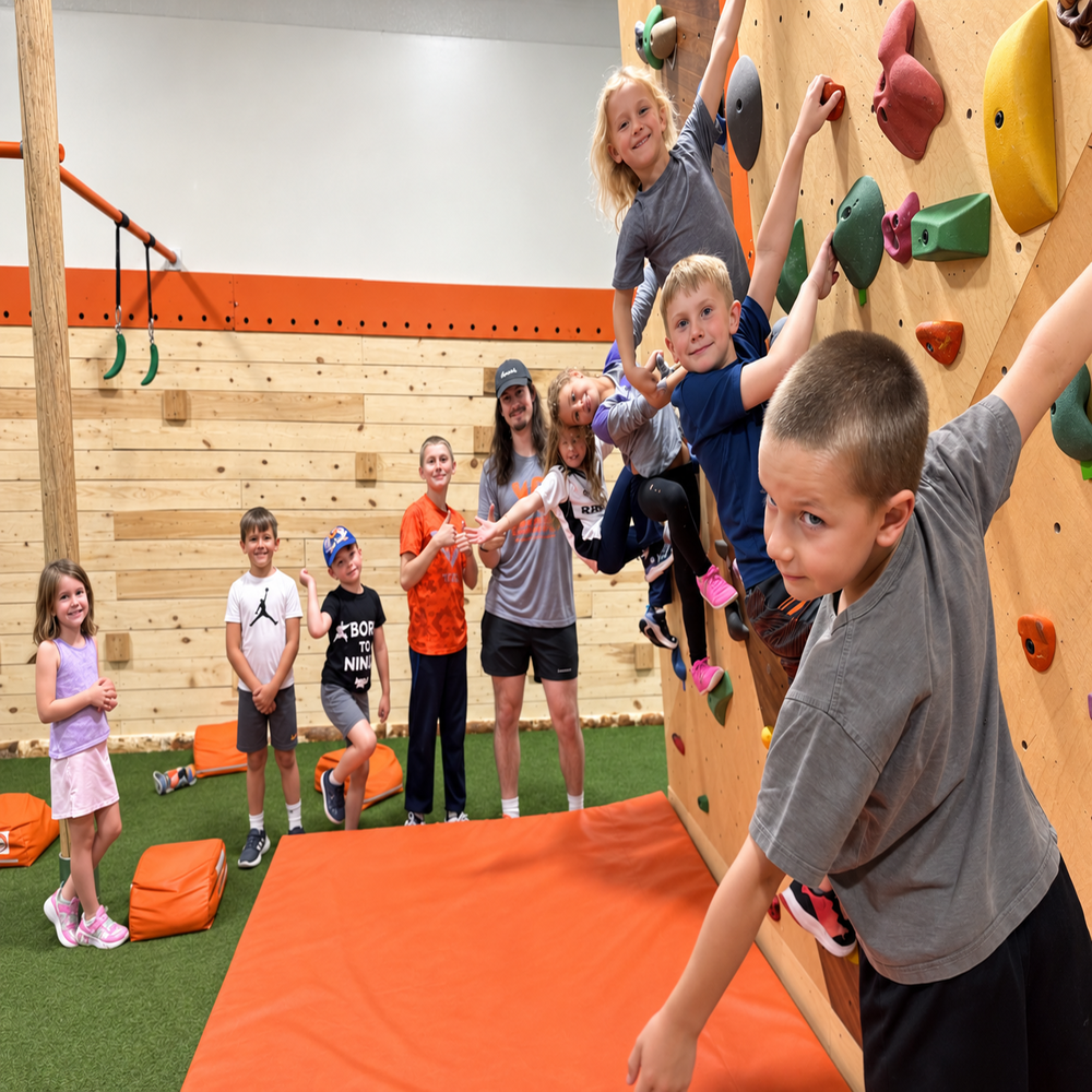 Children enjoying a seasonal camp activity