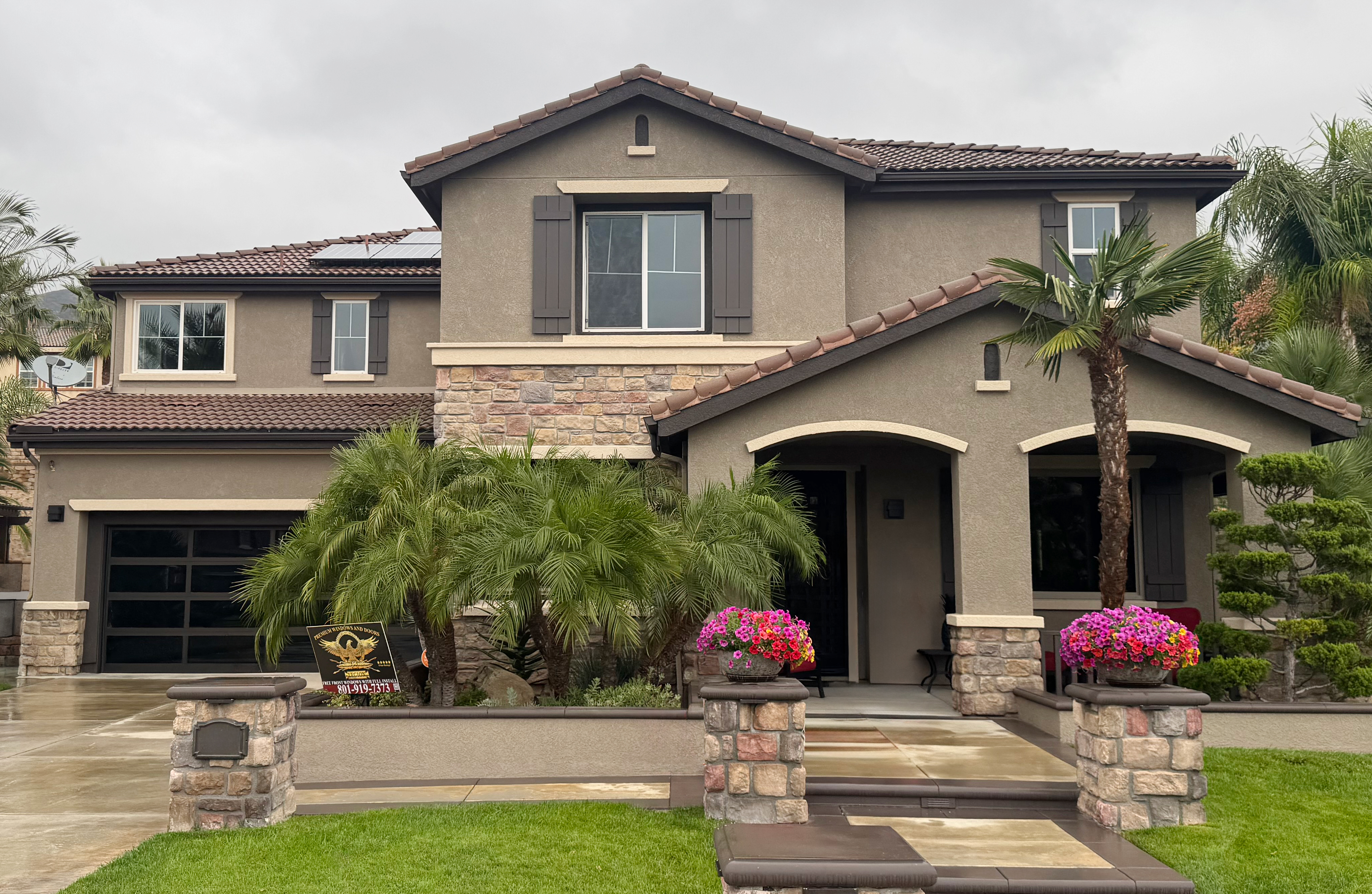 Scott · Front elevation, before
