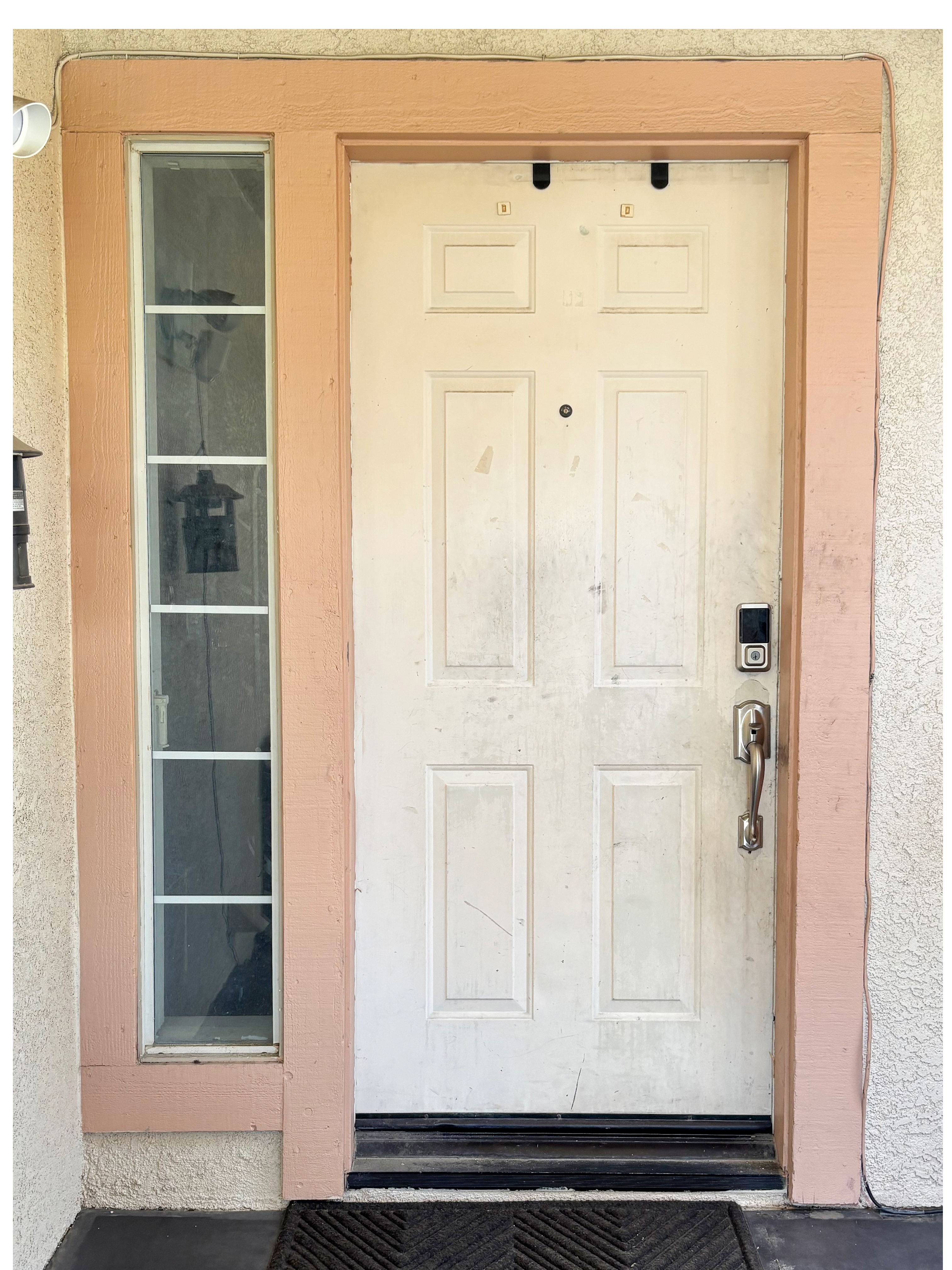 Cook · Entry door, before