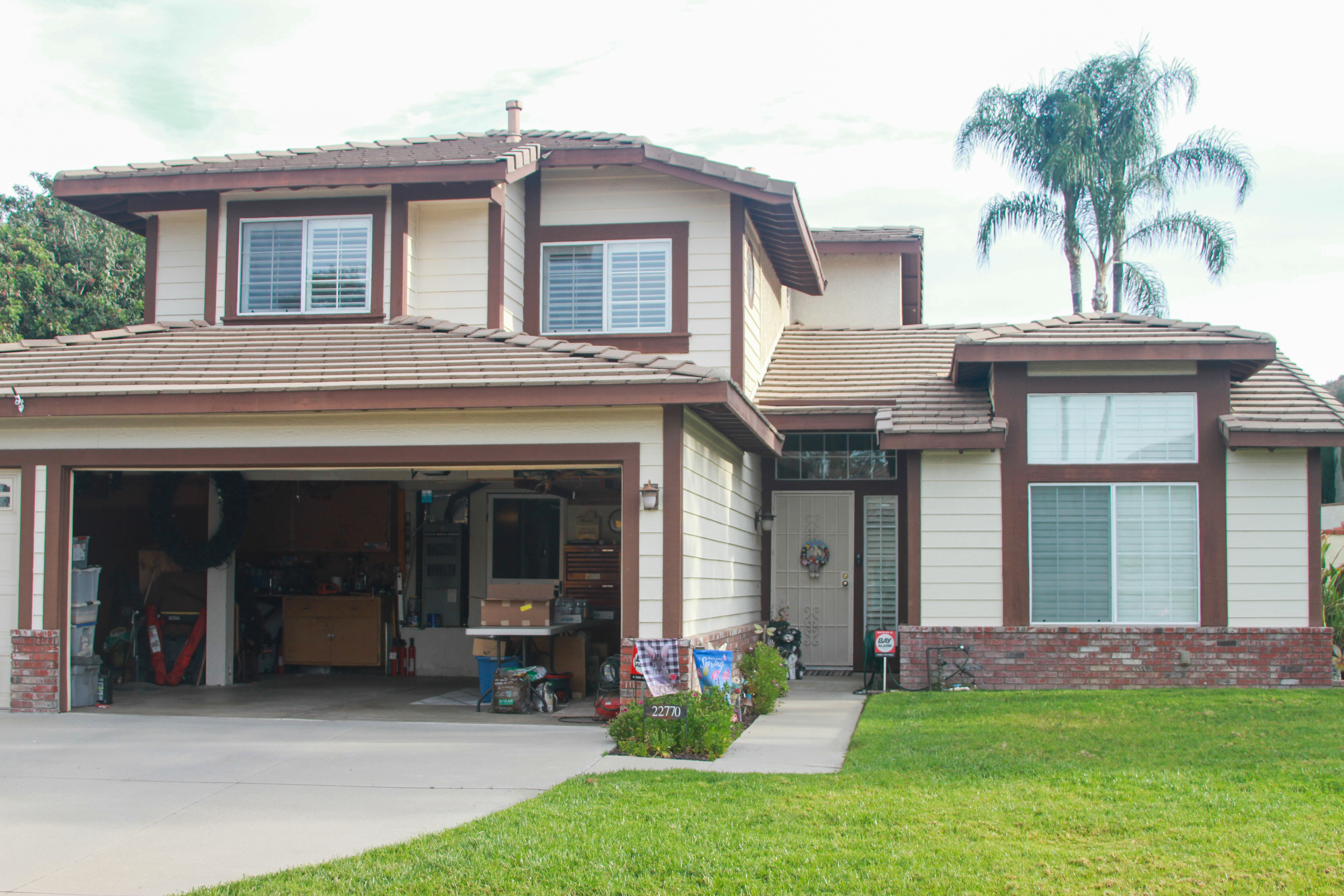 Bailes · Front elevation, after