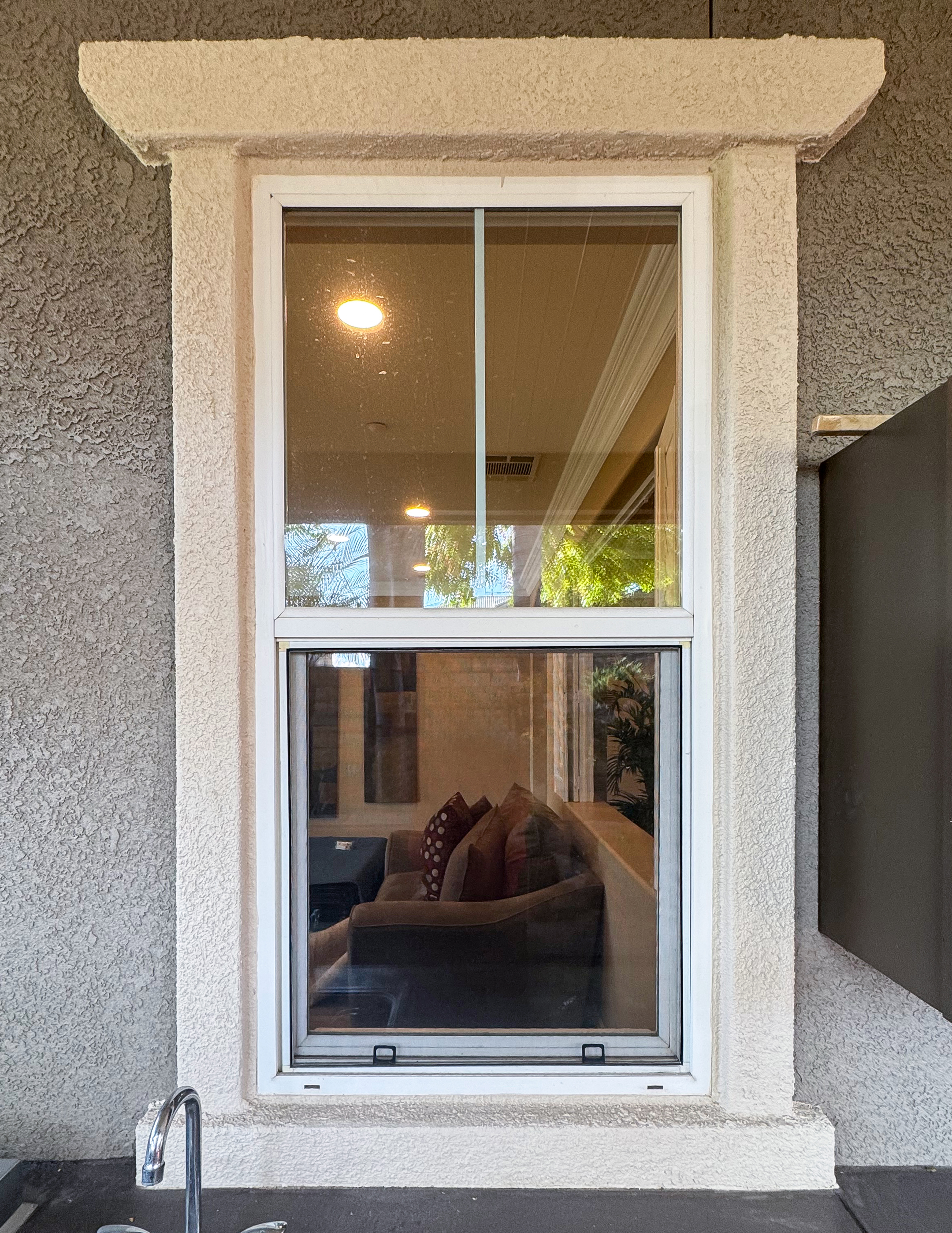 Scott · BBQ window, before