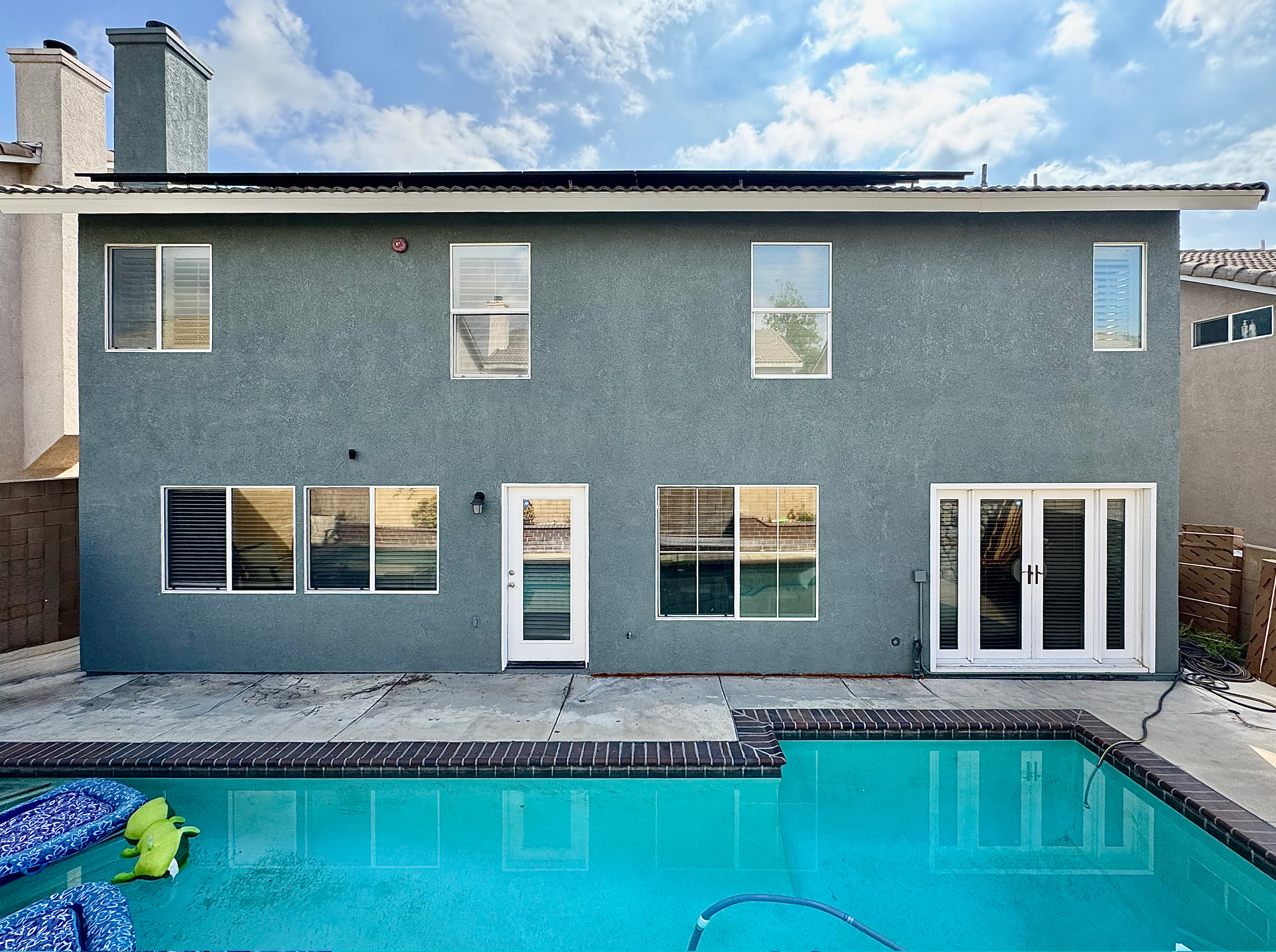 Jacobson · Rear elevation, before