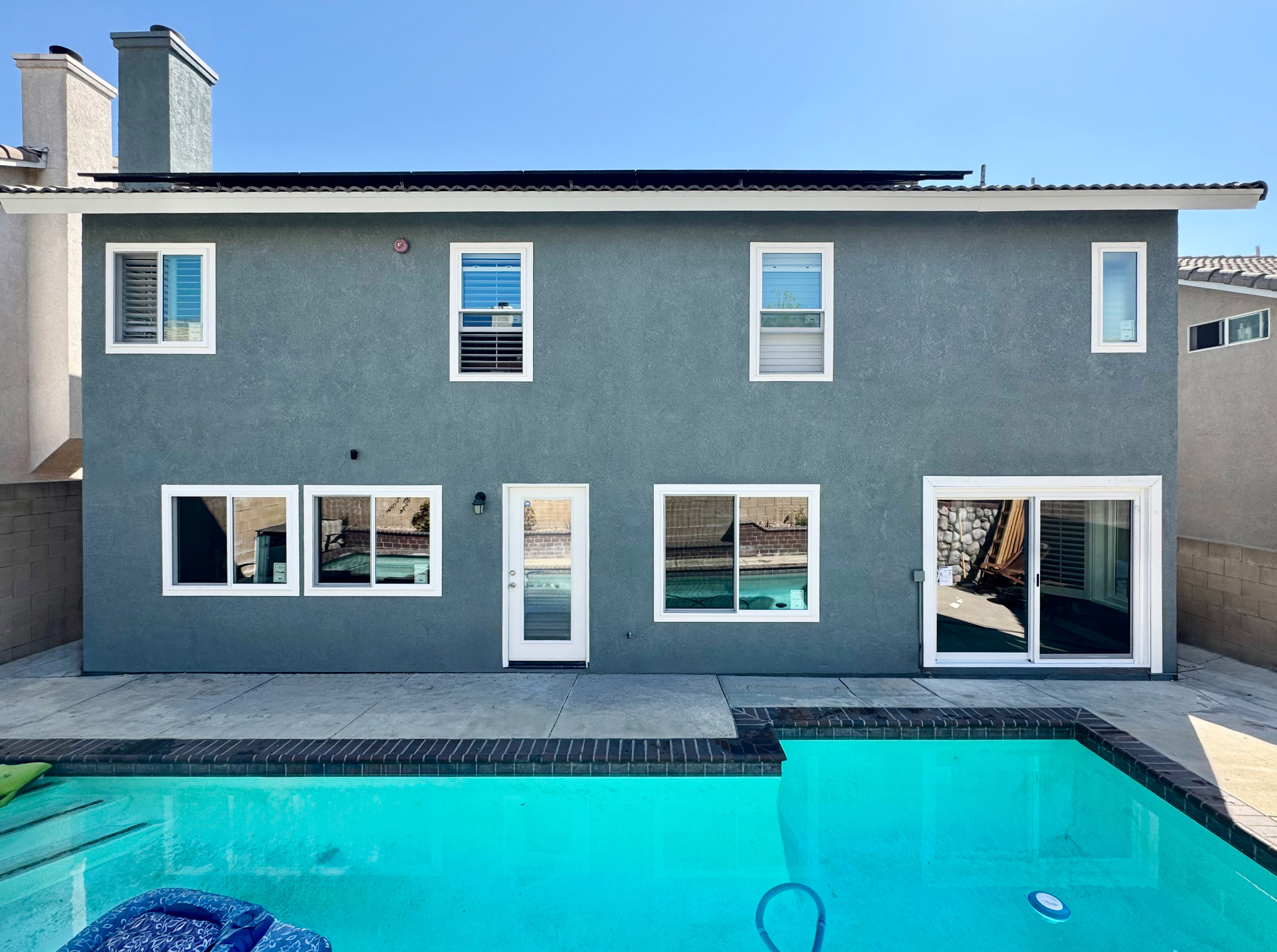 Jacobson · Rear elevation, after