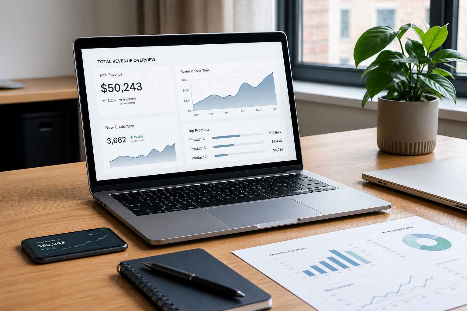 Laptop Dashboard