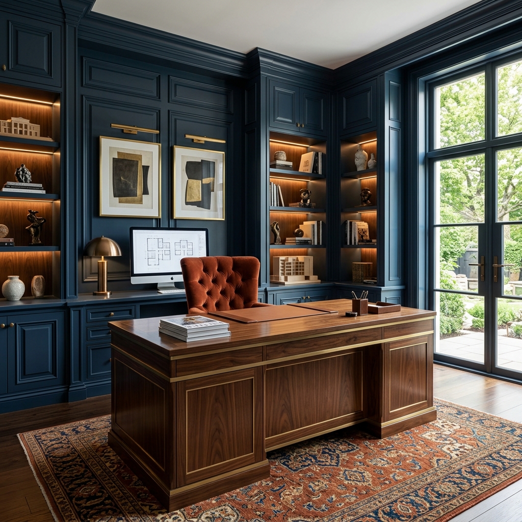 Custom cabinetry by Birch & Grain