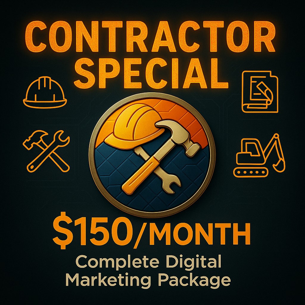 Internet Assets Contractor Digital Marketing Package Fullerton Orange County SEO Website PPC