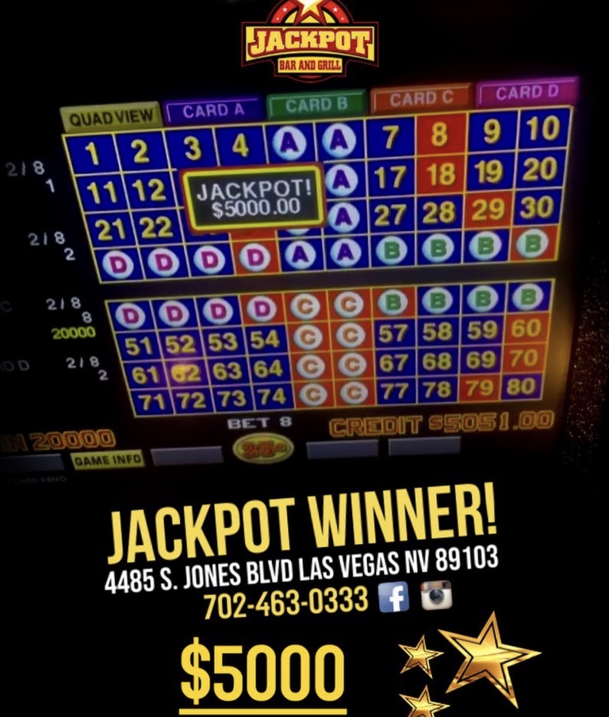Jackpot Bar and Grill