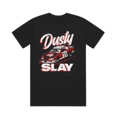 Dusty Slay Black Racing Tee