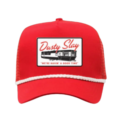 Mobile Home Trucker Hat - Red