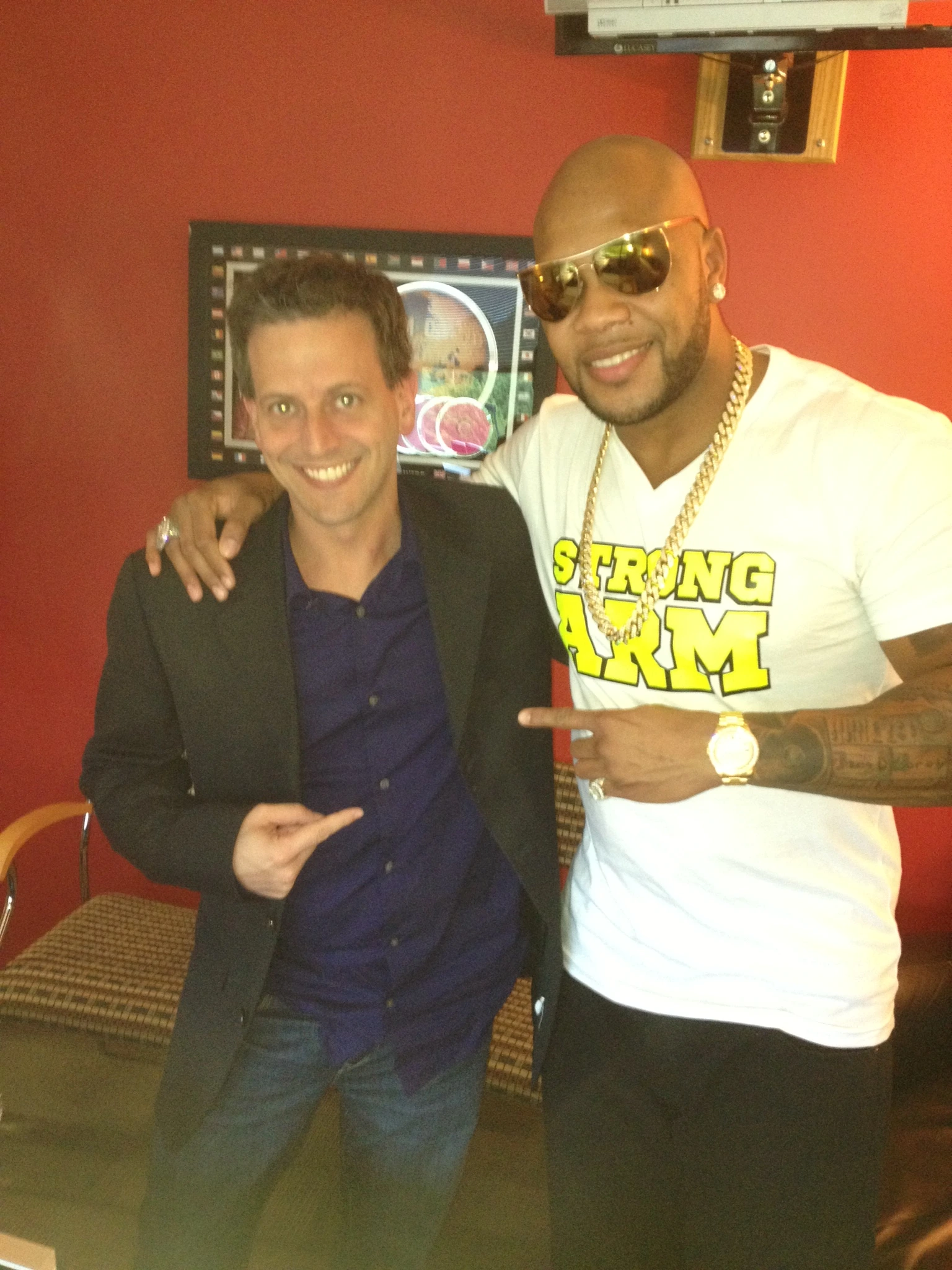 Jason Kidd with Flo Rida