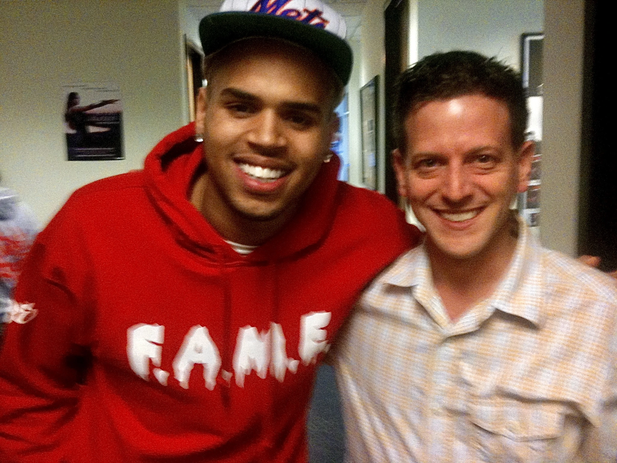 Jason Kidd with Chris Brown