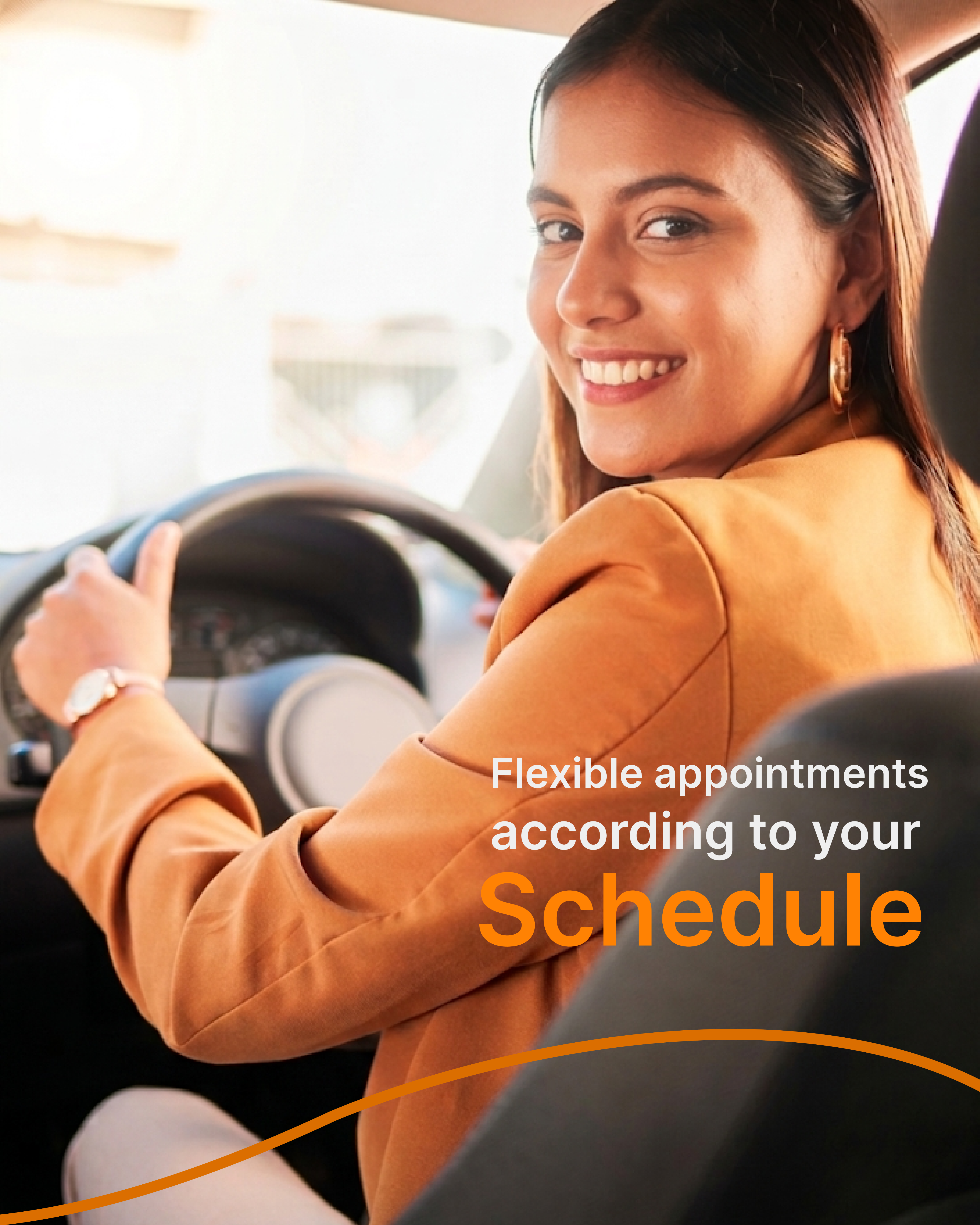 Flexible appointments according to your schedule