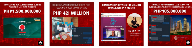 ₱1.5 Billion, ₱421 Million, ₱147 Million, ₱105 Million Combined Results