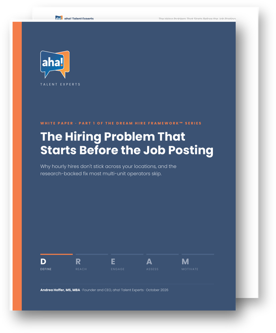 Cover of the white paper The Hiring Problem That Starts Before the Job Posting