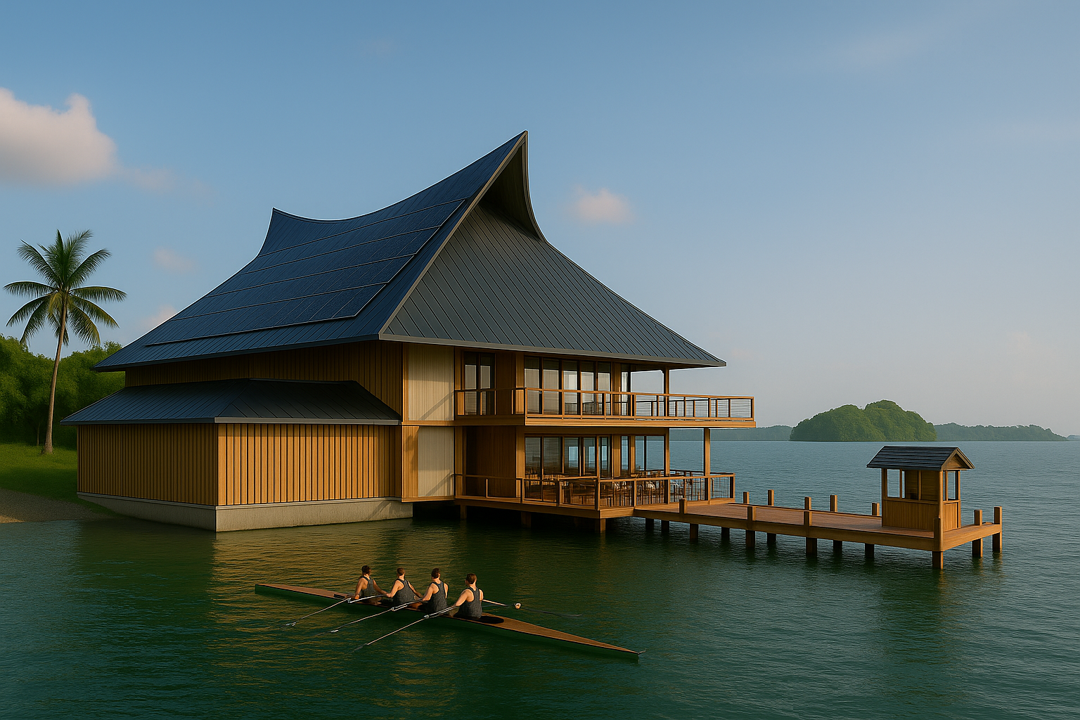 Suva Point Fishing Club concept render