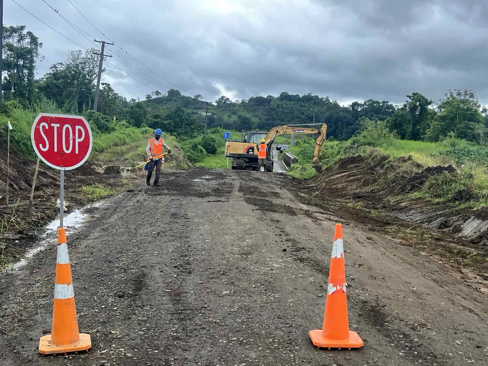 Viria Road widening and drainage works