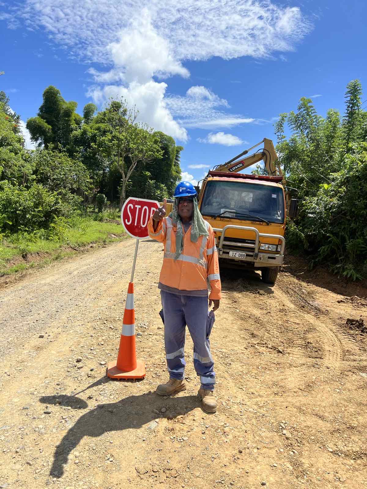 Traffic management on Viria Road