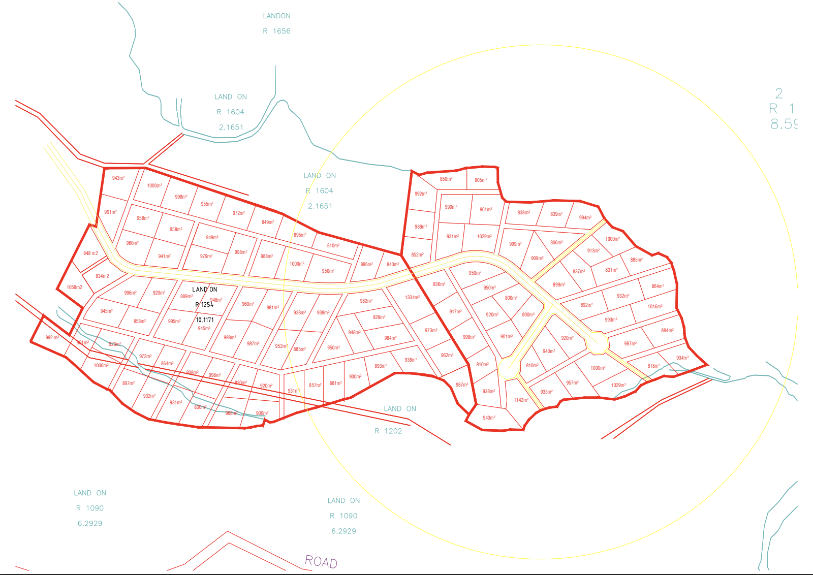 Loni subdivision plan