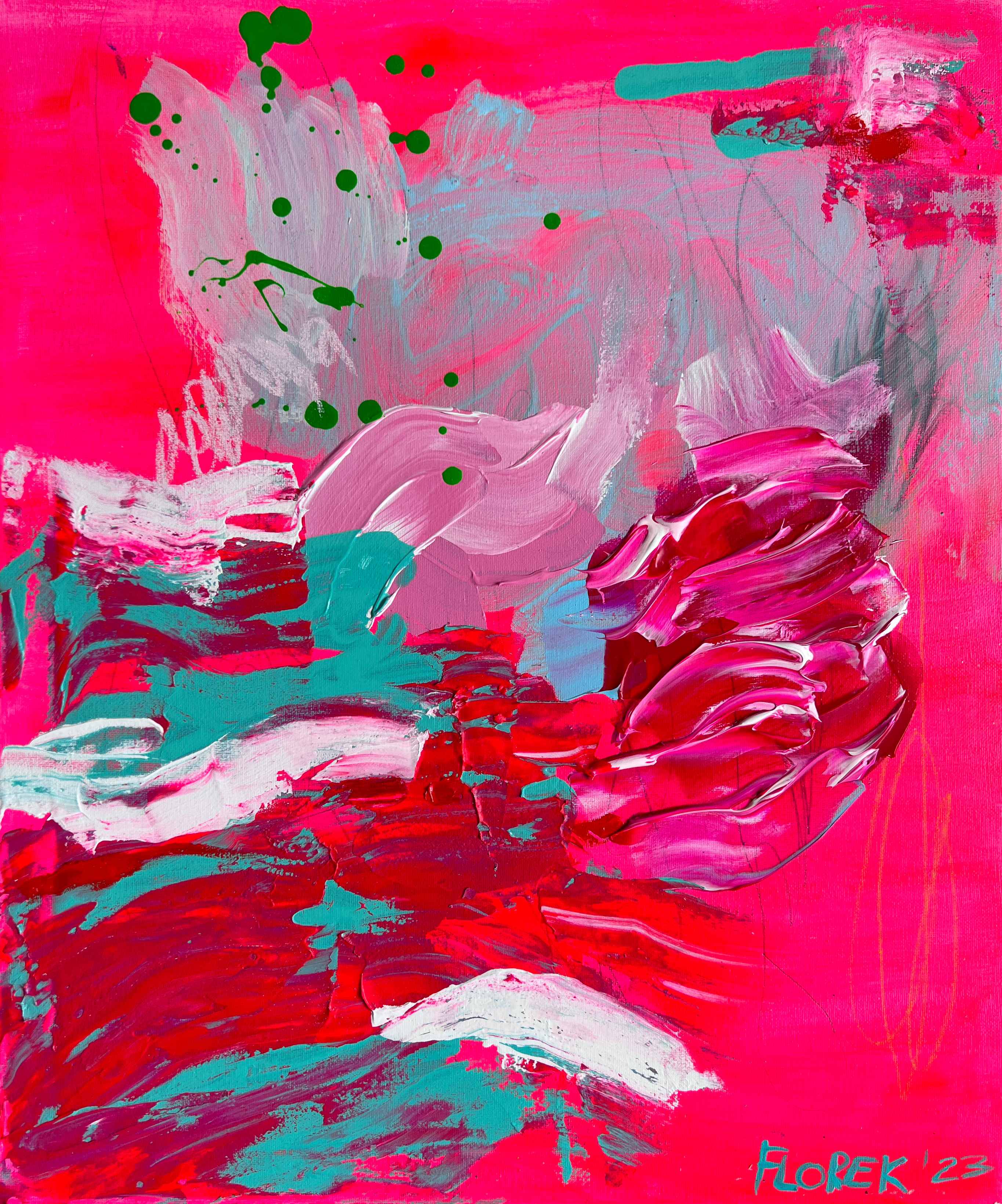SCF 8 23, an original Stratified Chromatic Field by Wiktoria Maria Florek Maceluch
