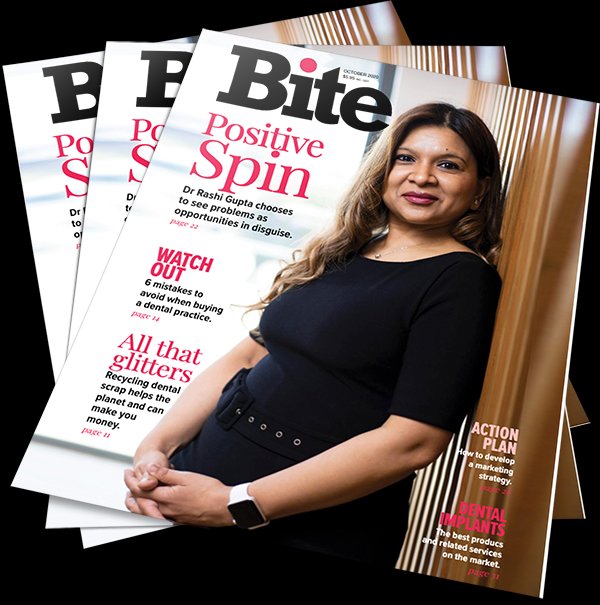 Bite Magazine — Positive Spin feature on Dr Rashi Gupta