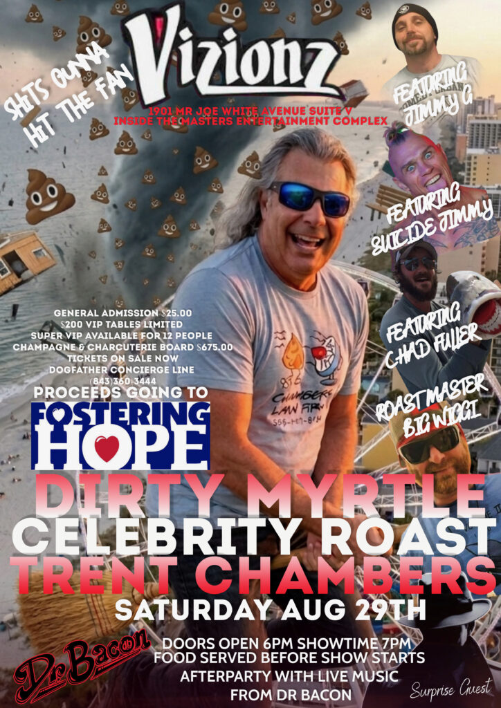 <h3>Dirty Myrtle Celebrity Roast Trent Chambers</h3>
