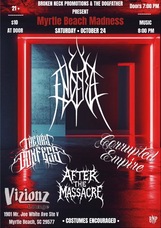 <h3>Myrtle Beach Madness - Heavy Metal Bands</h3>