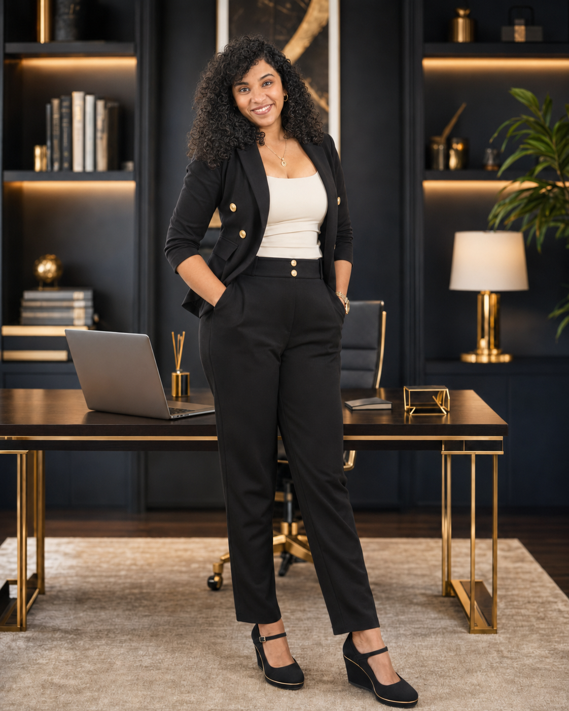 Daylin Garcia en presencia profesional para real estate y negocios