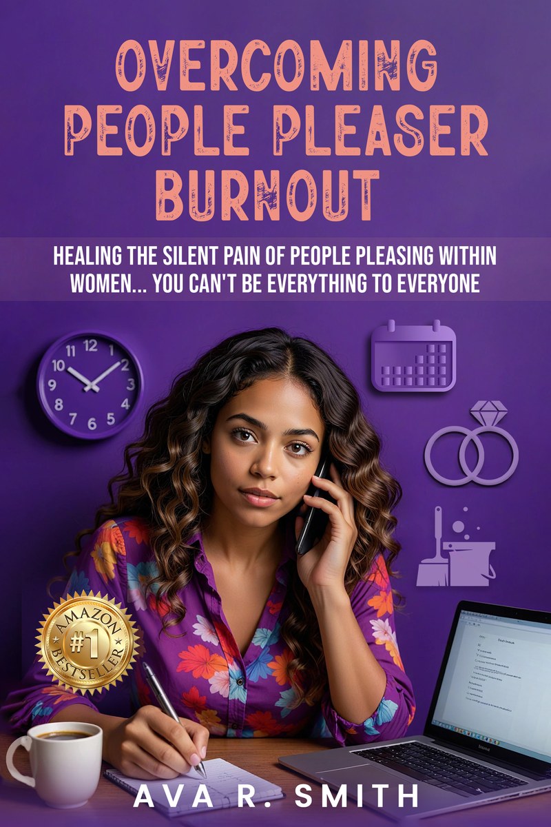 Overcoming People Pleaser Burnout by Ava R. Smith, book cover