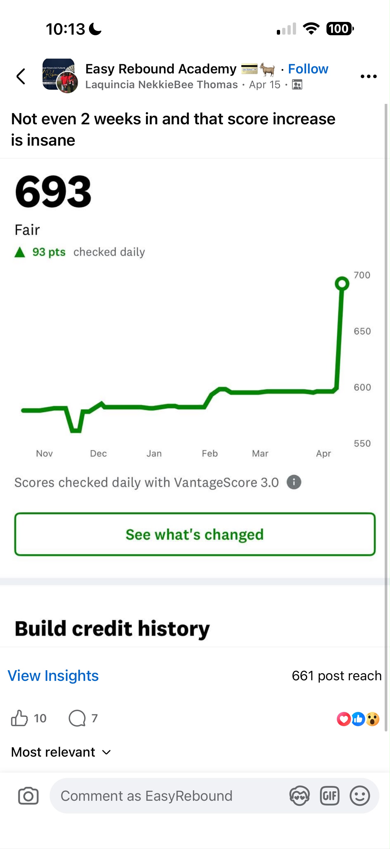 EasyRebound client review and testimonial