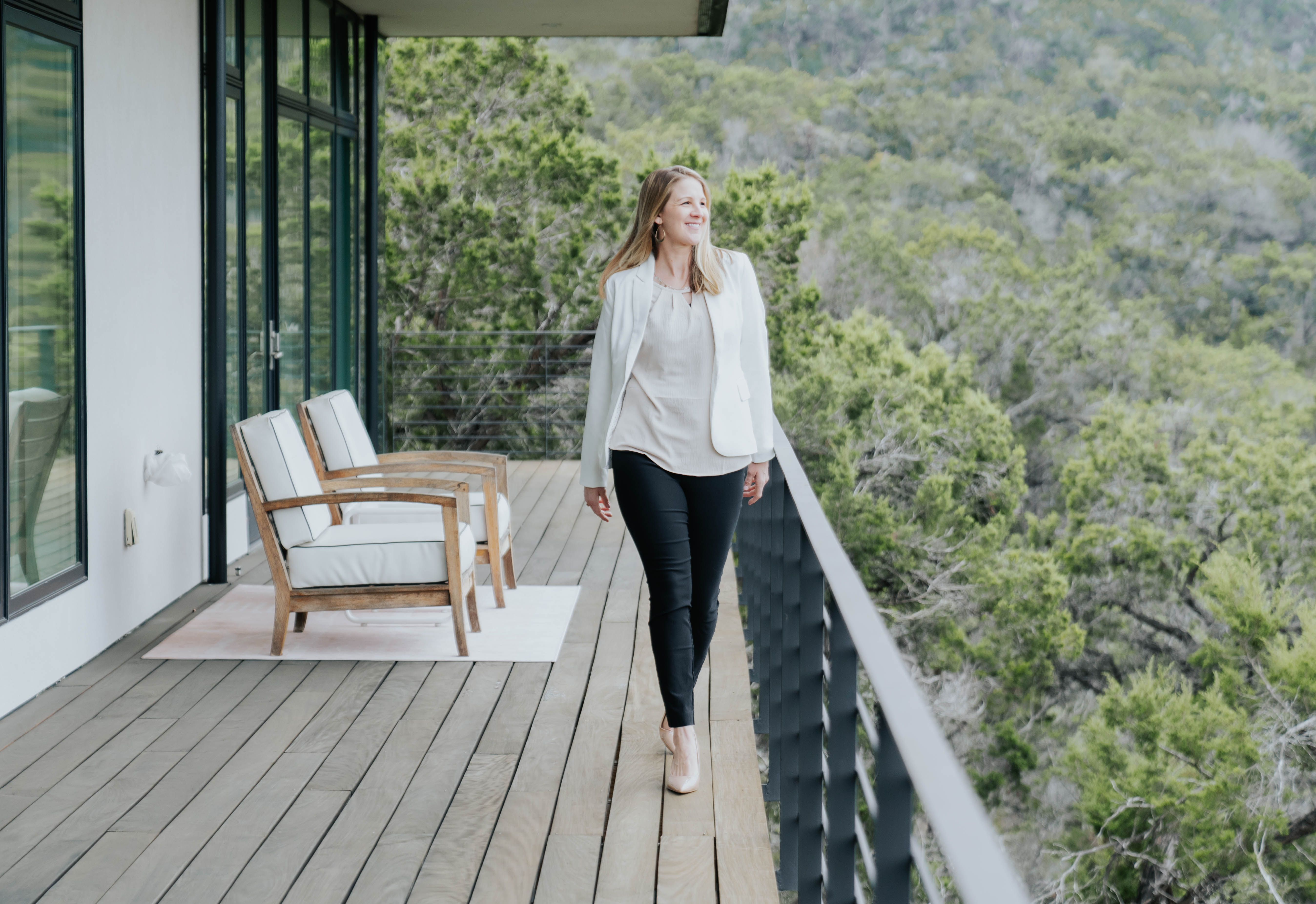 Kristi Metcalf on hill country property