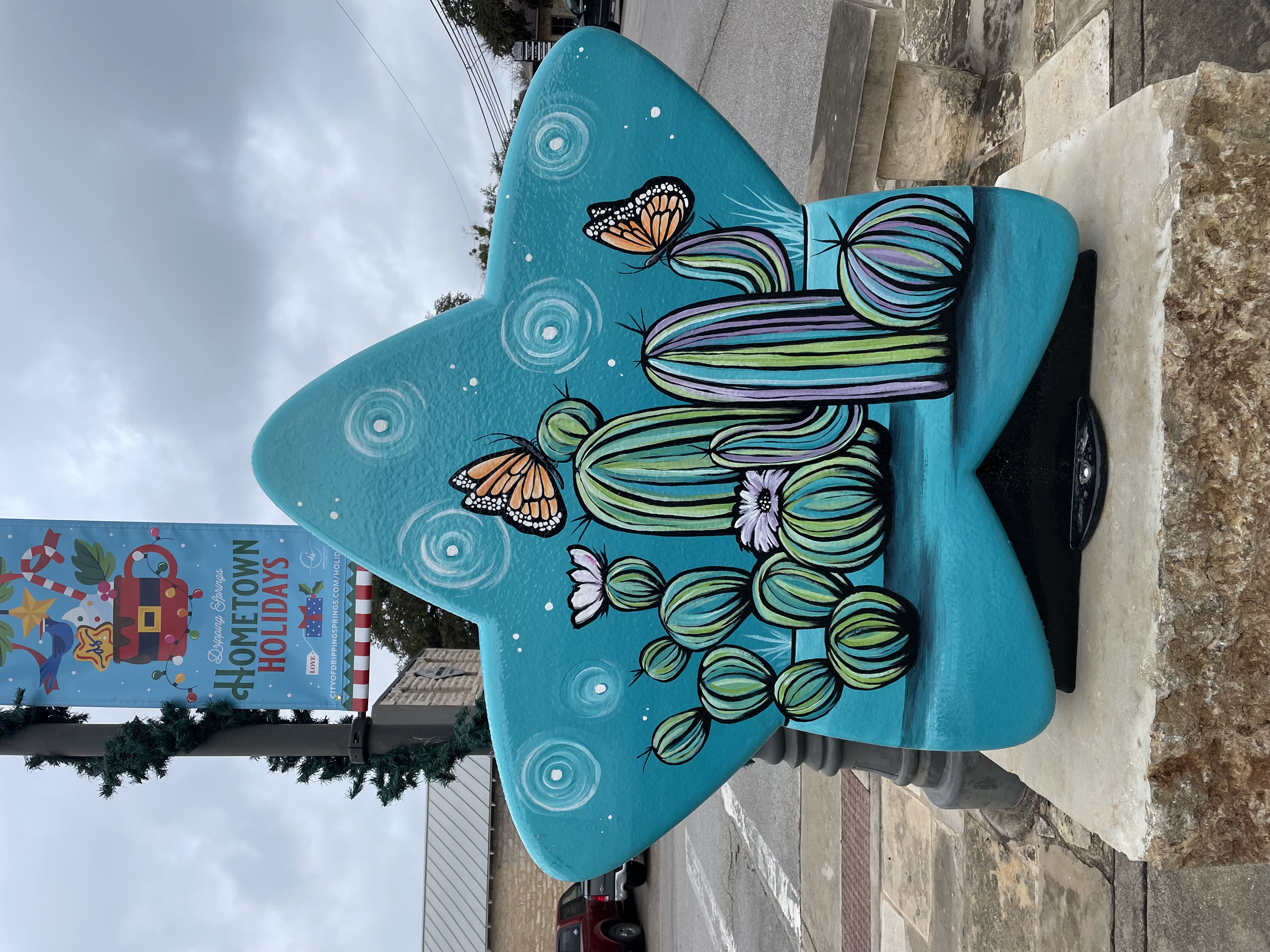 Star of Dripping Springs sculpture