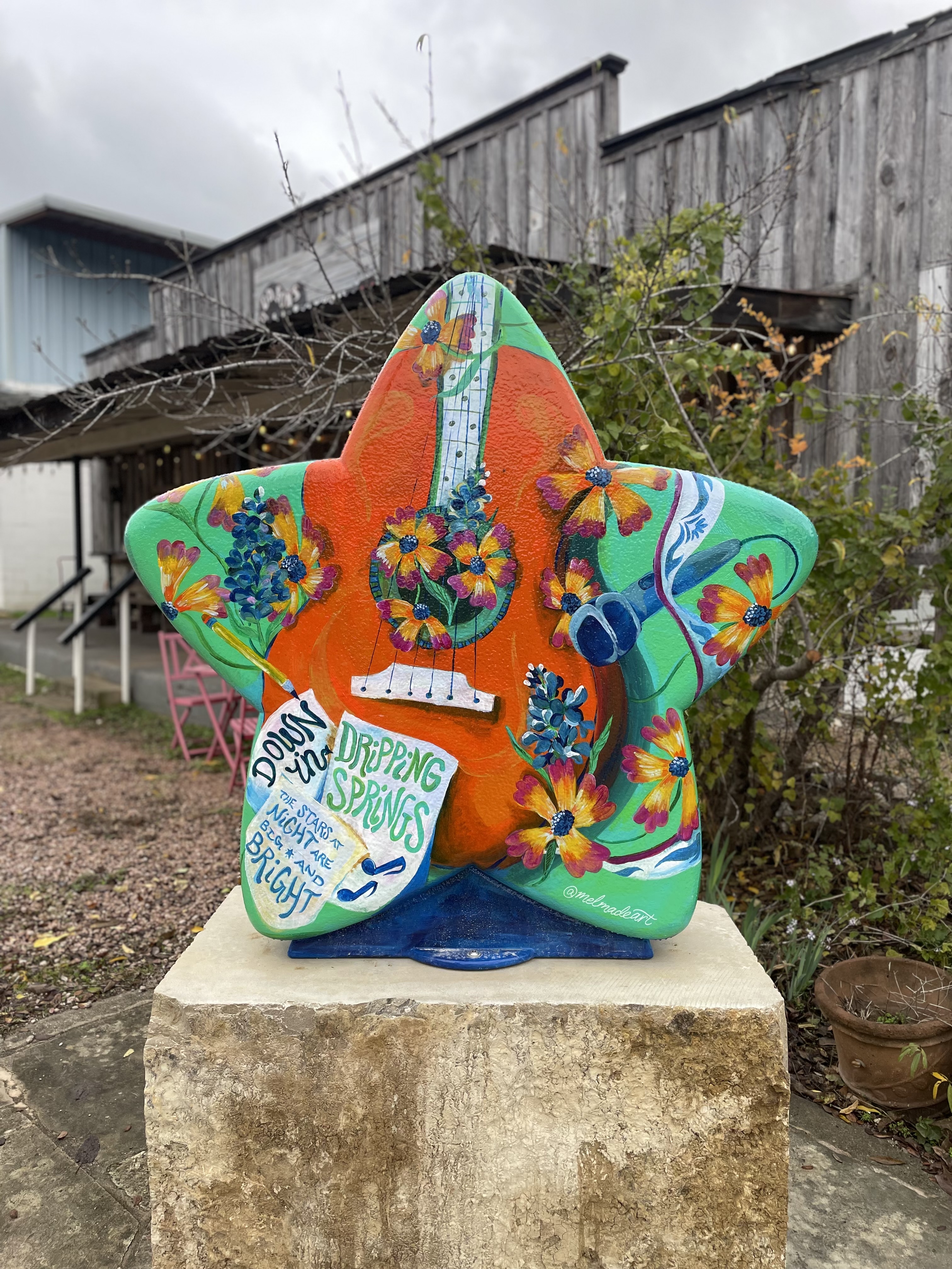Star of Dripping Springs sculpture
