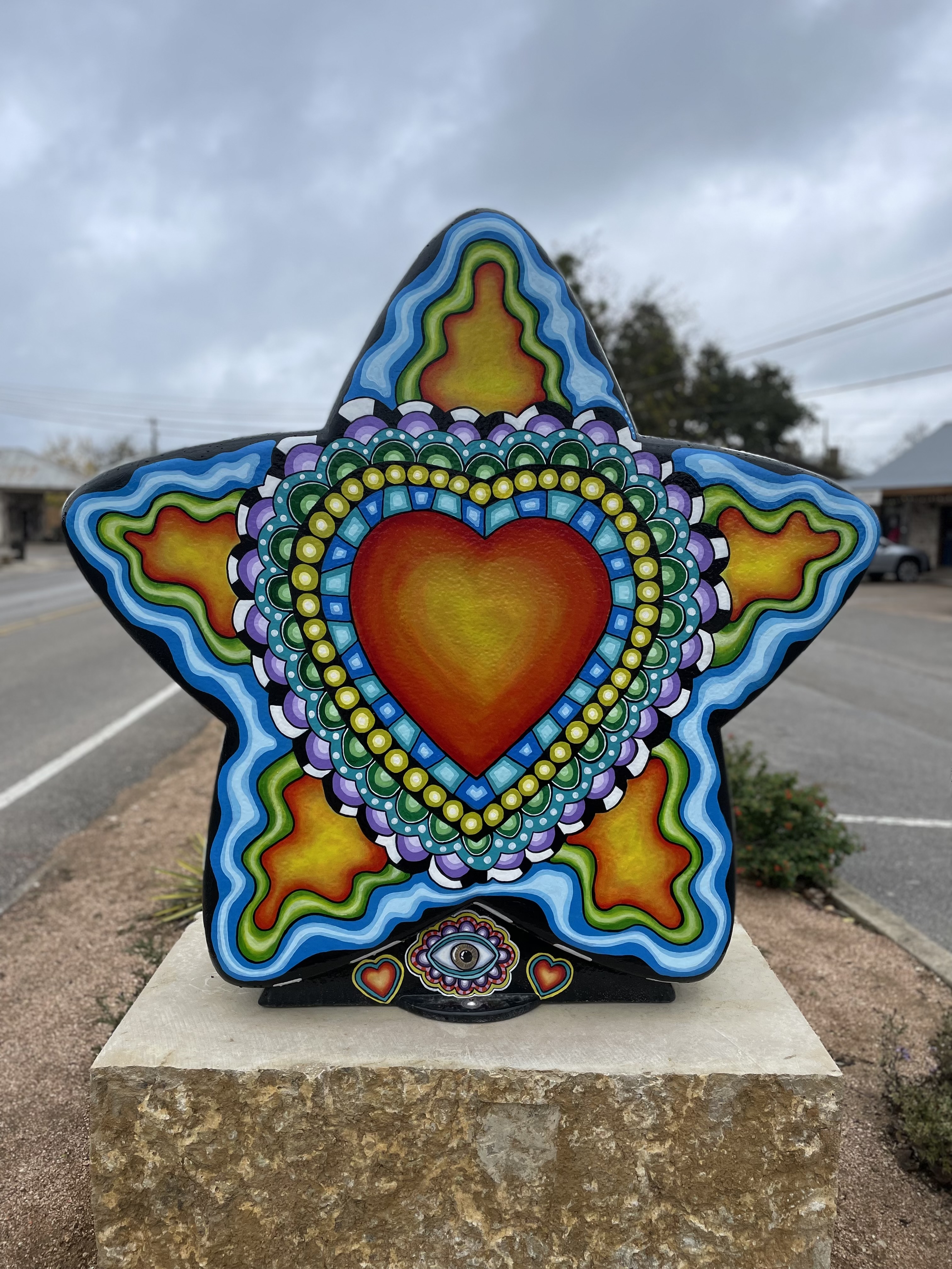 Star of Dripping Springs sculpture