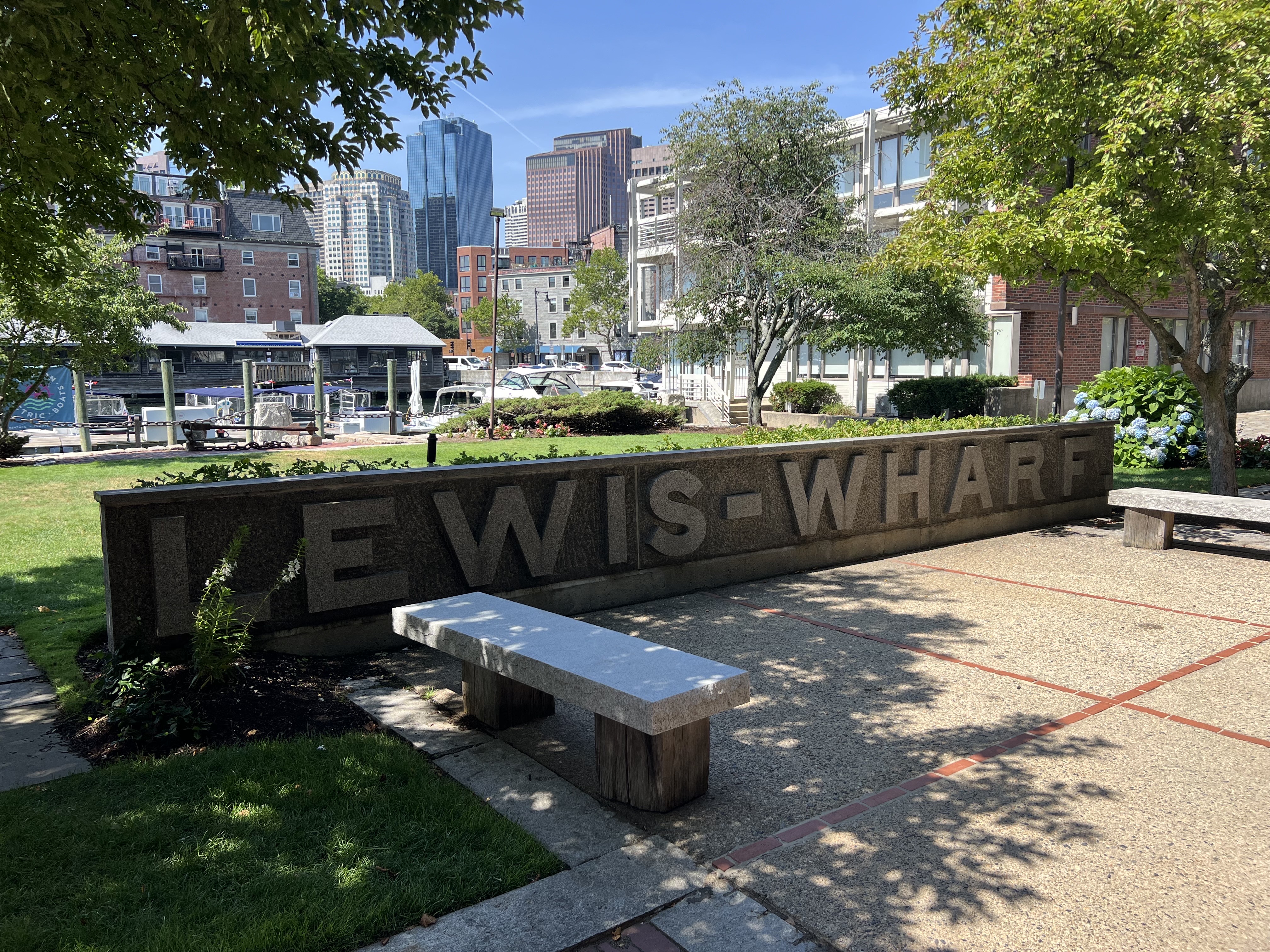 New England Aesthetics at historic Lewis Wharf on Boston's waterfront