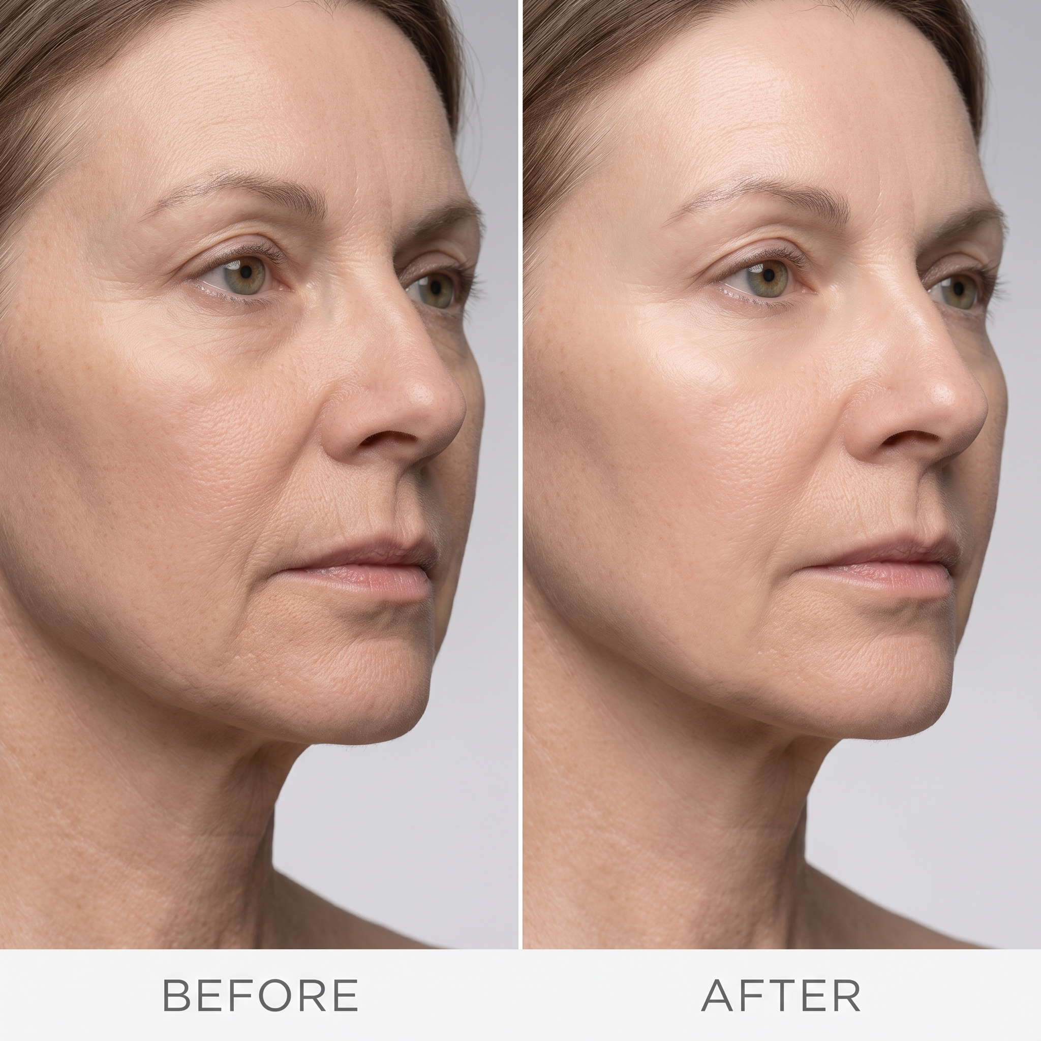 Face & Jawline skin laxity treatment