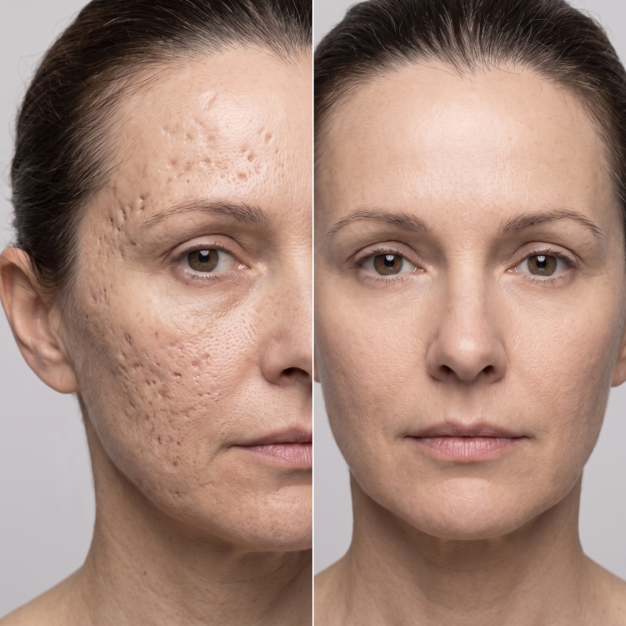 Depressed or Indented Scars