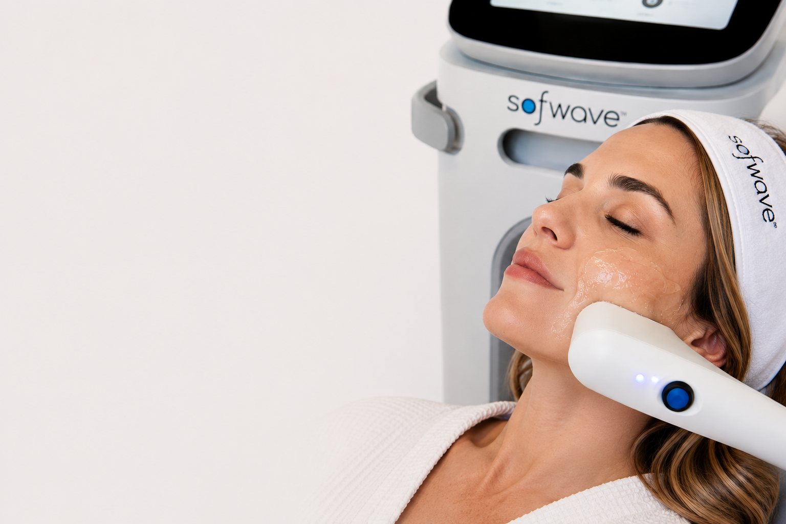 Sofwave skin tightening treatment at New England Aesthetics in Boston