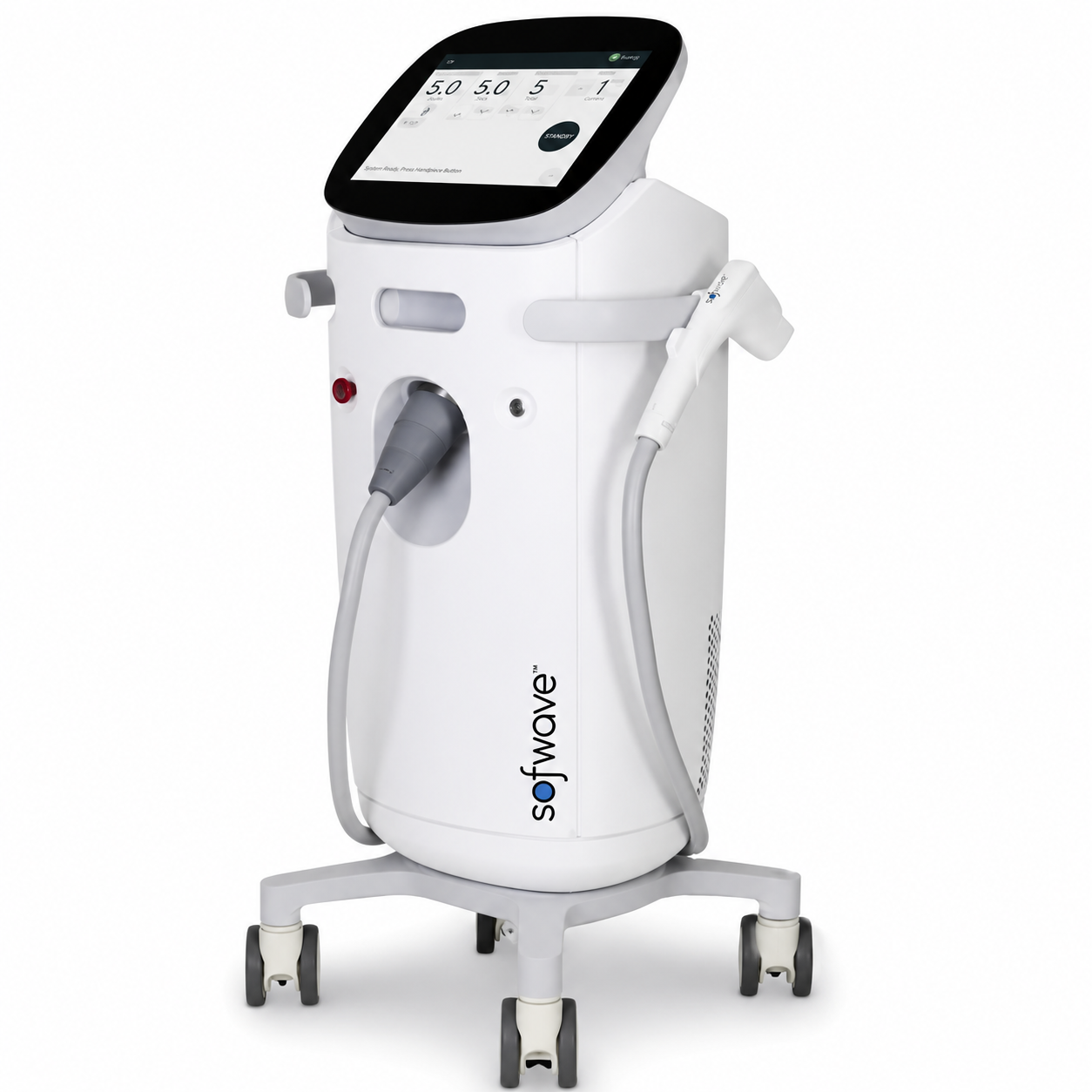 The Sofwave® SUPERB™ ultrasound device used for noninvasive skin tightening