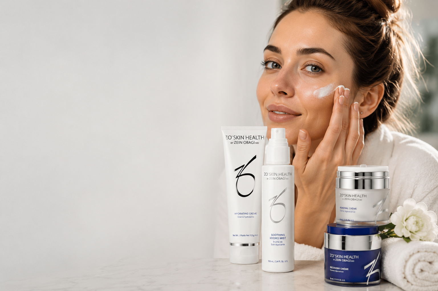 ZO® Skin Health professional skincare available through New England Aesthetics in Boston
