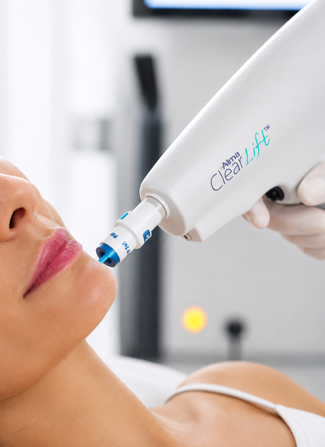 ClearLift treatment results showing gradual skin improvement