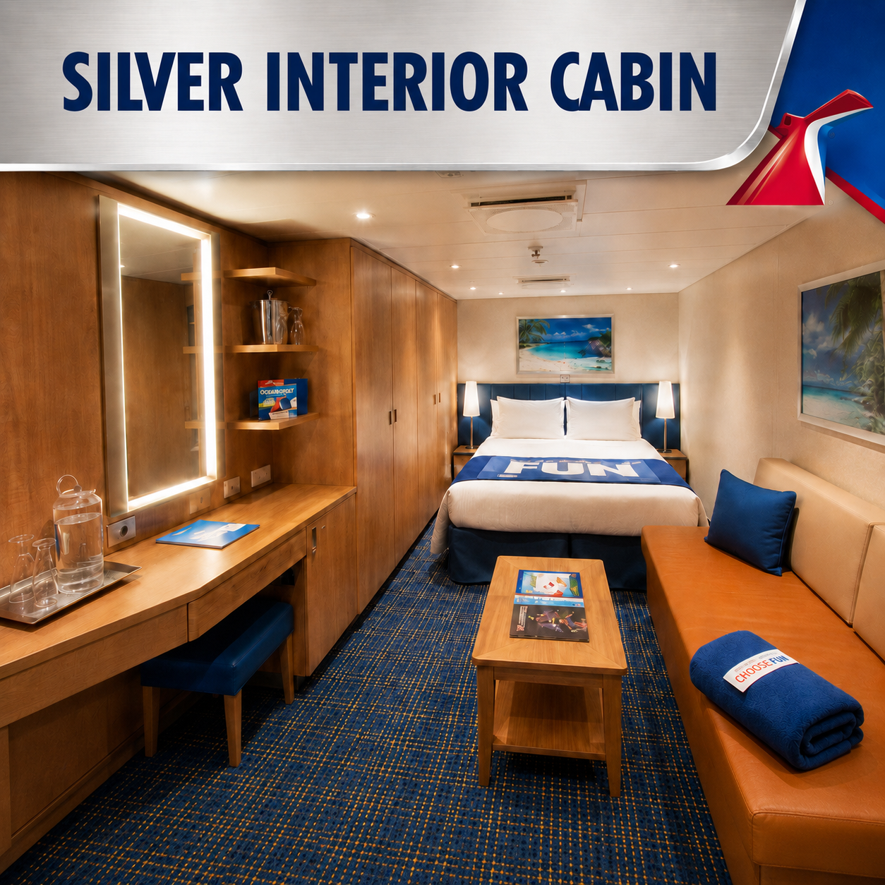 Silver Interior Cabin