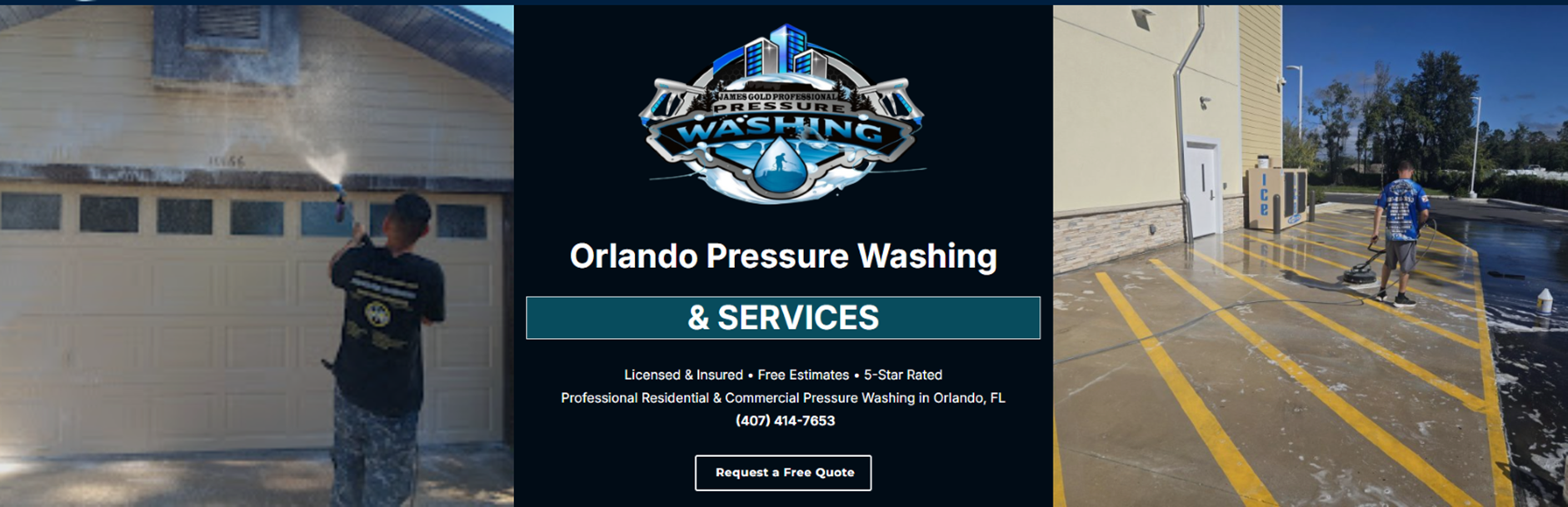 James Gold Professional Pressure Washing and Services