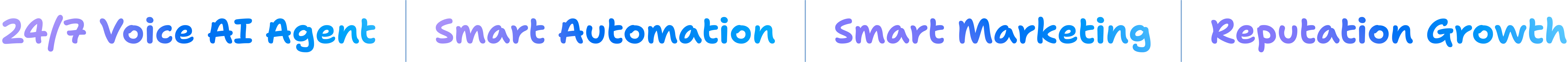 Smart Marketing | Reputation Growth | Smart Automation | 24/7 Voice AI Agent