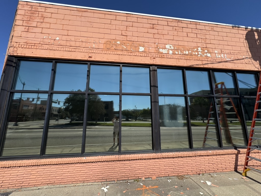 House exterior before painting