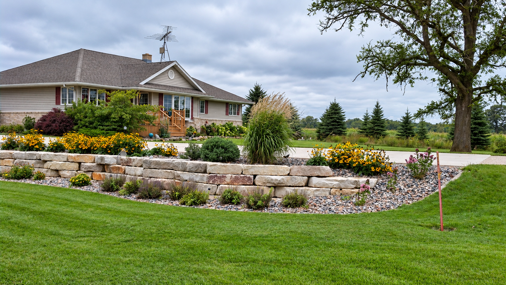 Landscape project by MasterPlan Landscapes, LLC