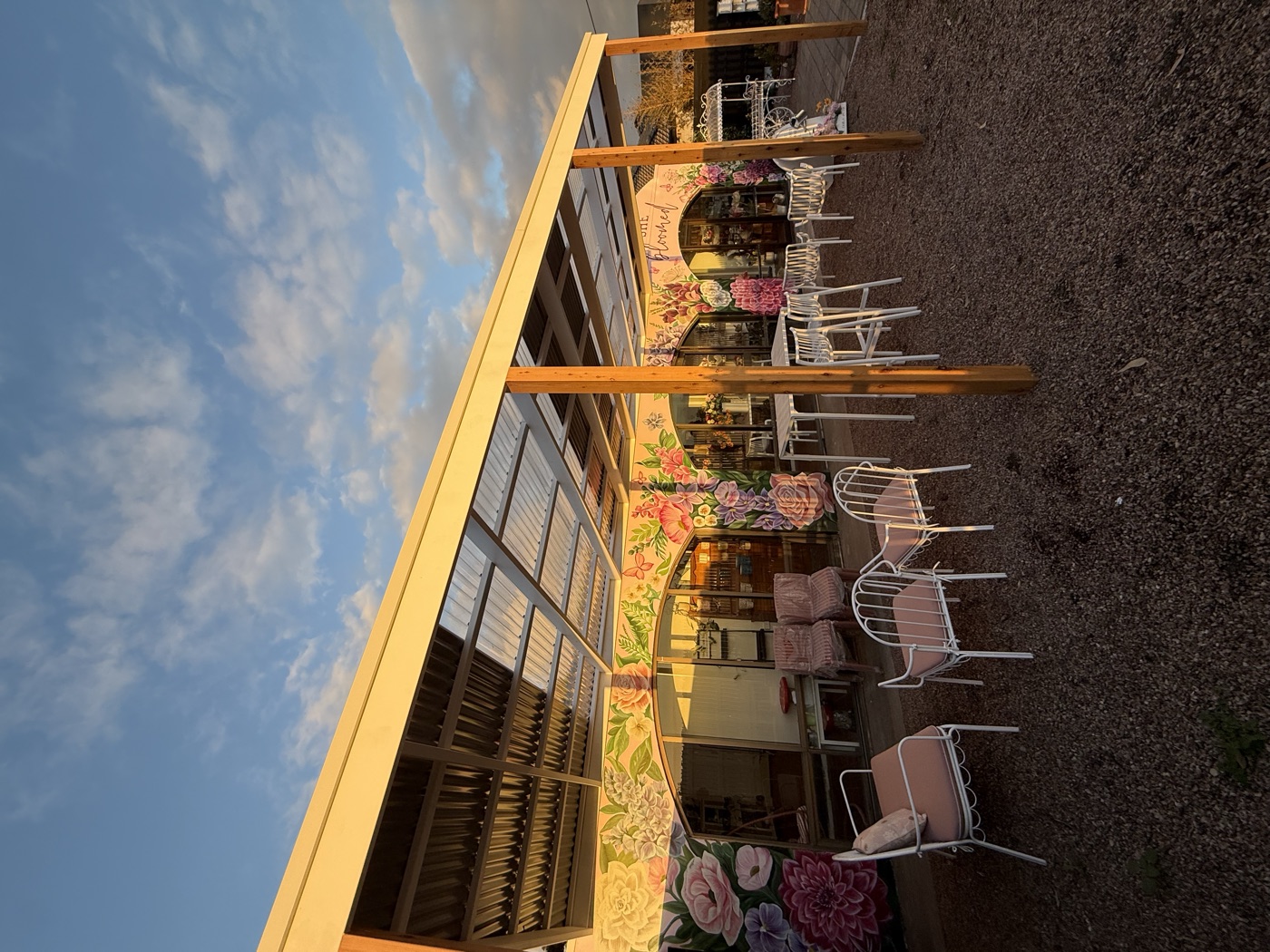 Outdoor entertaining pergola