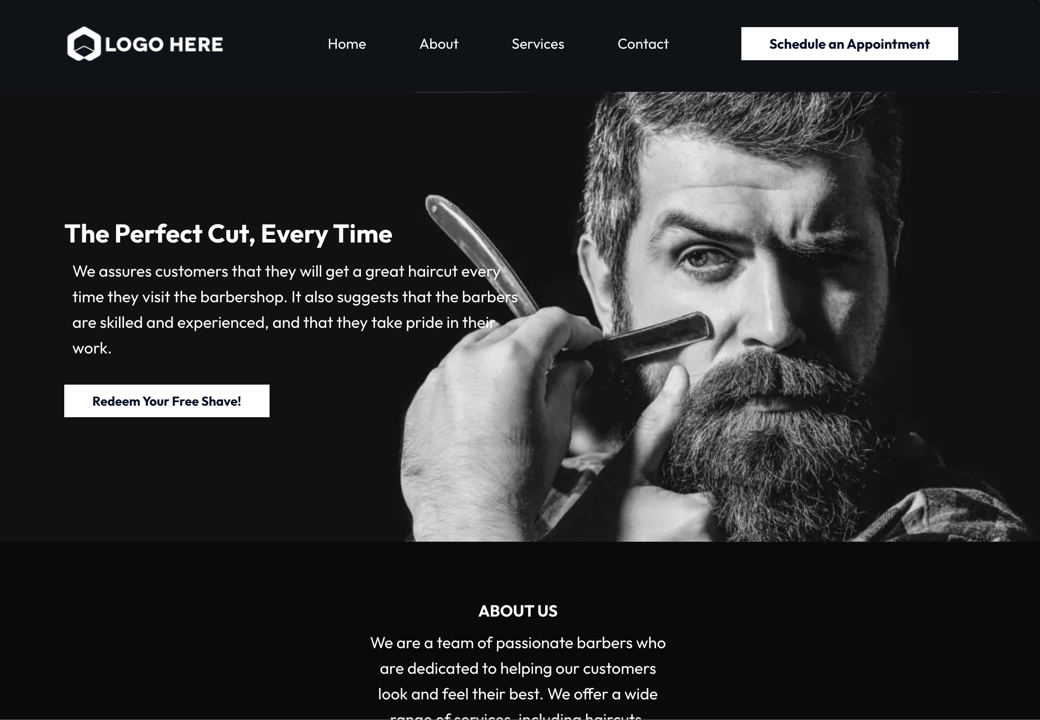 Professional Client Website