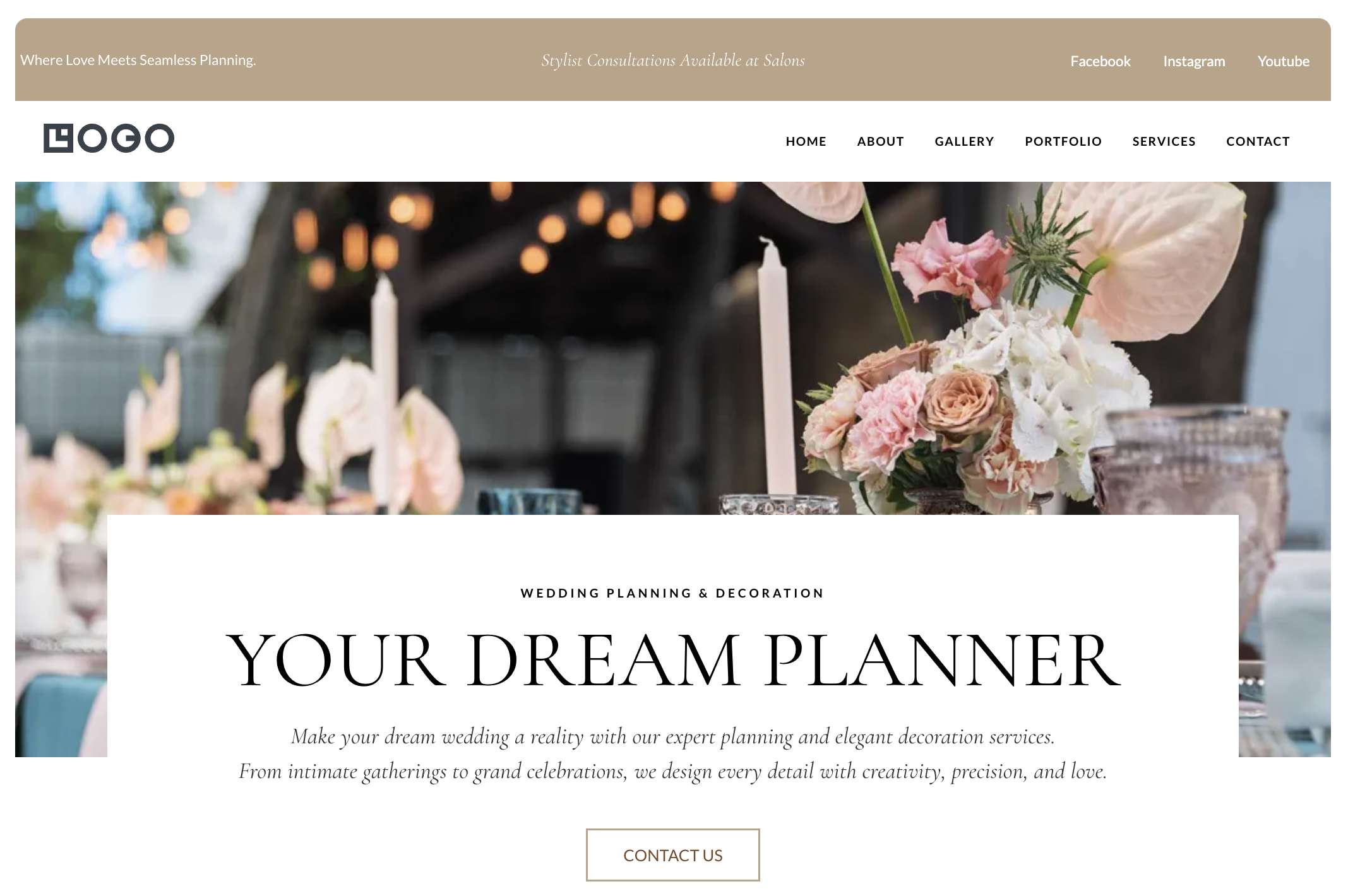 Professional Client Website